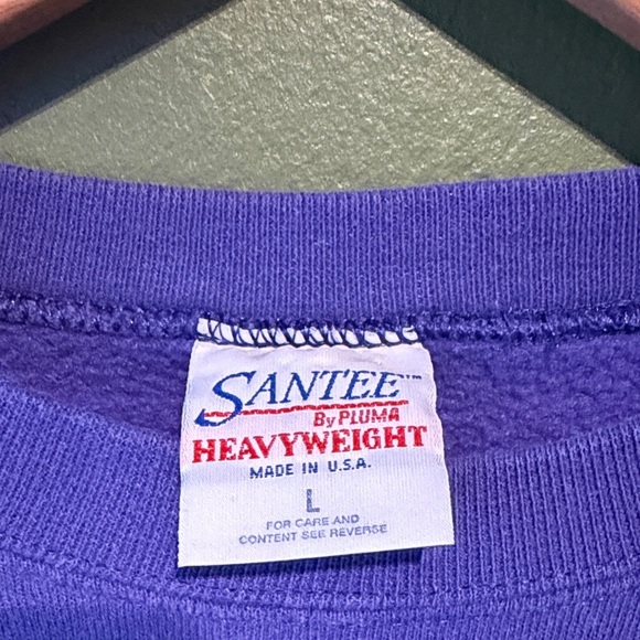 Grateful Dead Mercer College Purple Crewneck Sweatshirt - Picture 4 of 6